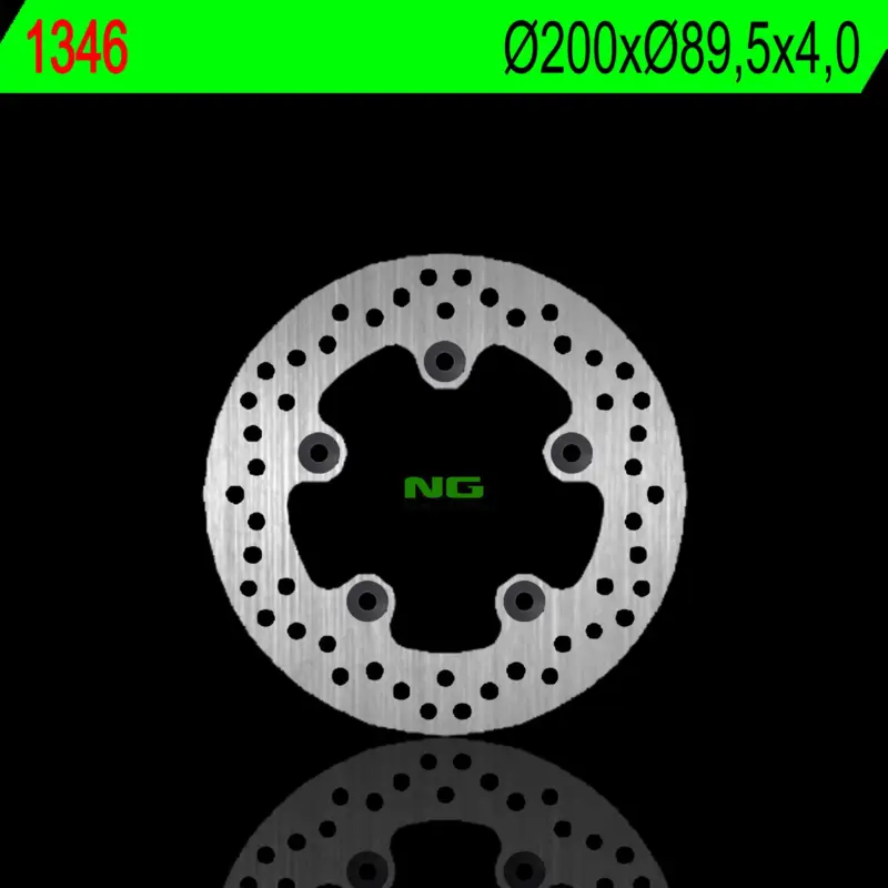 NG brzdový kotouč zadní KYMCO GRAND DINK 125/300 12-15, LIKE 125/150/200 09-18 (200X89,5X4,0mm) (5X10,5mm) Speciální Cena
