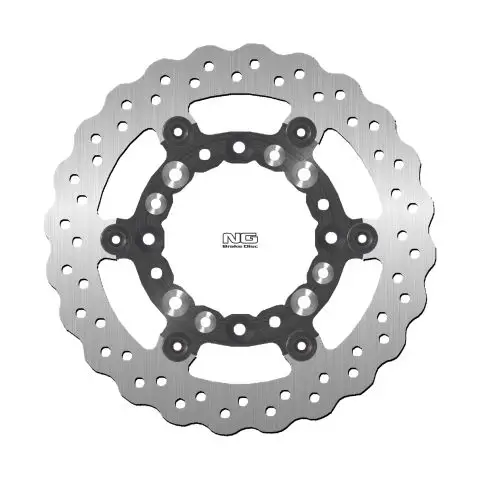 NG přední brzdový kotouč KAWASAKI KDX 125 90-03, KLX 250 09-14, KLX 650 93-14 ( 250X100X3mm) (4 otvory) WAVE plovoucí Dokud Zásoby Vydrží