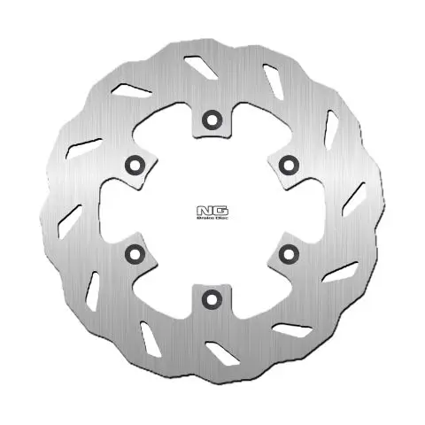Akce NG brzdový kotouč zadní KAWASAKI KDX 200/250 89-96, KLX 650 96-14, KX 125/250/500 86-04 (220X100X4,5mm) (6X6,5mm) WAVE