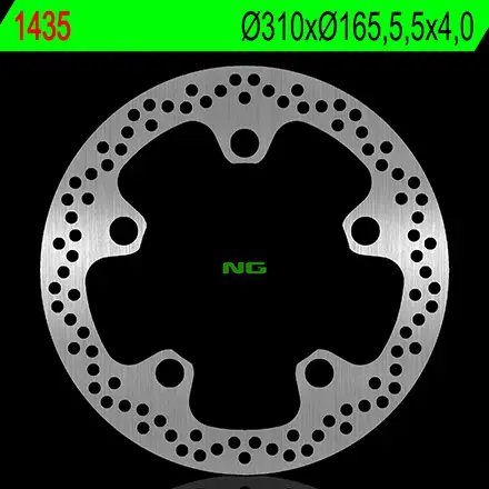 NG brzdový kotouč přední HONDA VFR 1200 CROSSTOURER ABS/DCT 12-16, GOLD WING 1800 F6C 15 (310X165,5X4,0) (5X20,5mm) Jen Po Omezenou Doba