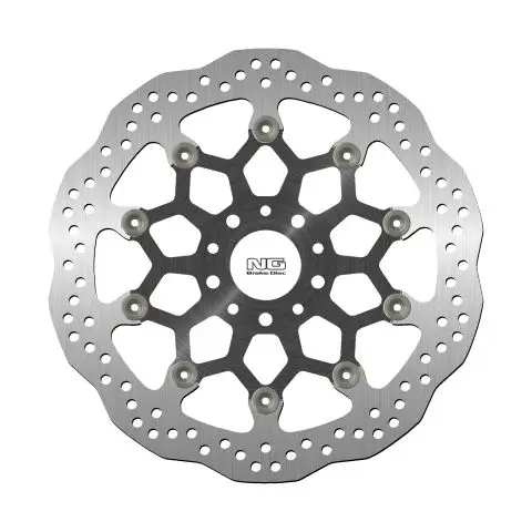 NG přední brzdový kotouč KTM DUKE 690 R/ABS 14-16 (320X52X5mm) (5X8,5mm) WAVE plovoucí (prostředek hliníkový) Akce