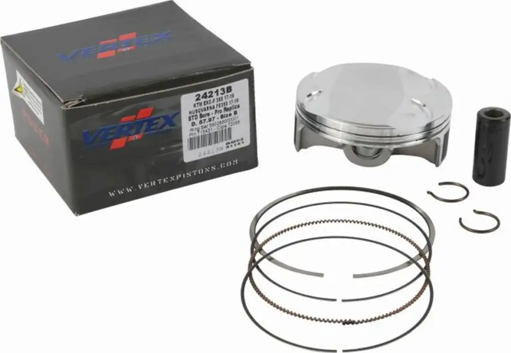 VERTEX píst KTM (4T) EXCF 350 (EXC-F350) 17-19, HUSQVARNA FE 350 17-18 (87,98mm) (12,3:1=OEM) (kroužky 590288000001 X 1 komplet) Výhodná Nabídka