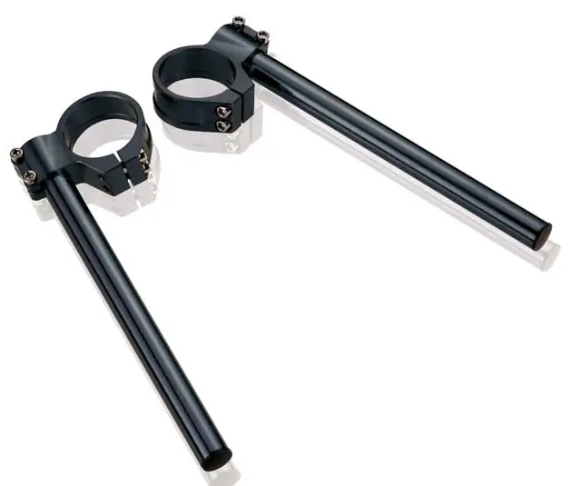 Rychlé Dodání ACCEL řidítka dvoudílná STREET CLIP-ON montáž 37mm barva černá