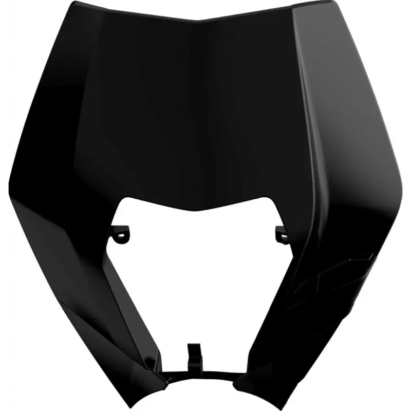 Originální POLISPORT kryt světla přední KTM EXC / EXC-F / XC-W / XCF-W 125/150/200/250/300/350/450/500 08-13 barva černá (vzor OEM)
