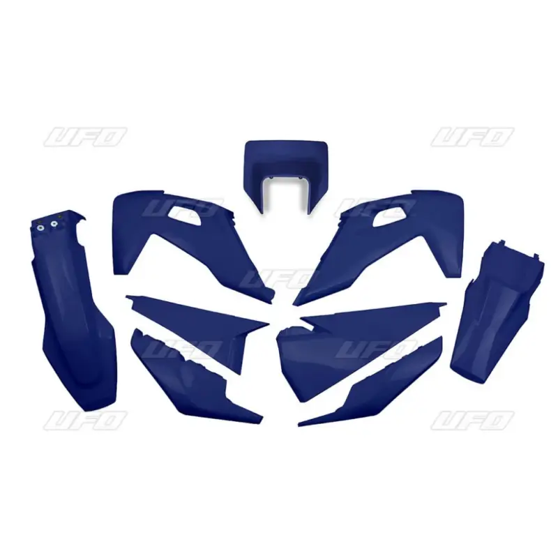 UFO kompletní sada plastů HUSQVARNA TE 150 / 250 / 300 20-23, FE 250 / 350 / 450 / 501 20-23 s krytem světla barva tmavě modrá (HU623E087) Cenová Bomba