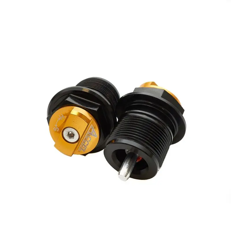 Odeslání Ihned ACCEL spodní zátka předního tlumiče s regulací KTM SX 125/ 150 16-20, SX 250 17-20, SXF 250/ 450 16-20, HUSQVARNA TC 125/250 17-20, FC 250/450 17-20, FX 350/450 17-20, TX 300 14-20 barva zlatá (komplet-2 kusy)