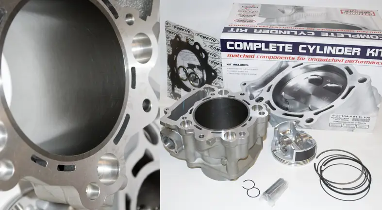Poslední Šance CYLINDER WORKS kompletní válec YAMAHA YFM 700 GRIZZLY 07-13, RHINO 08-13 BIG BORE (+3mm=727cm3) (litinový plášť) (8-21104-K01)